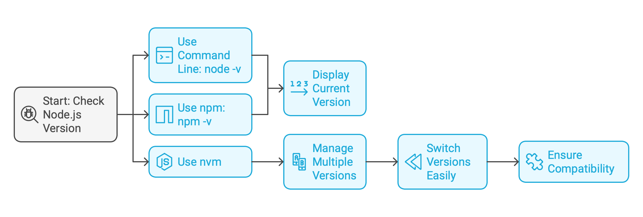 What Are The Different Methods to Check Node.js Version?