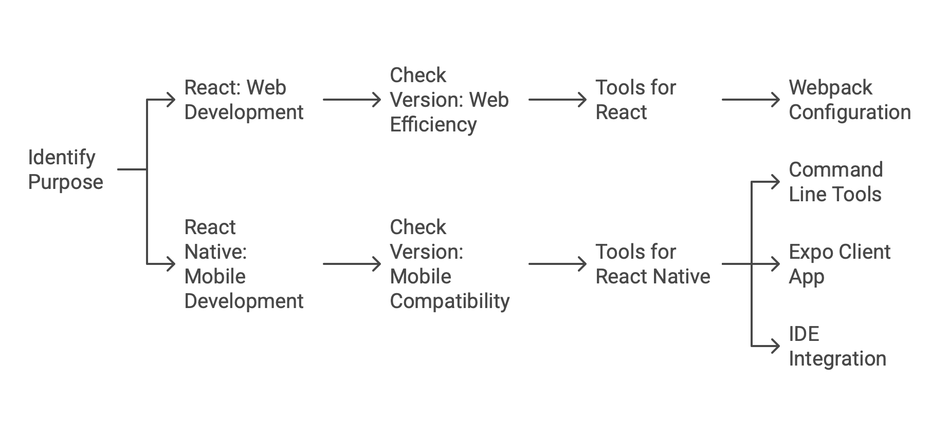 What's The Difference between Comparing React and React Native Versions?